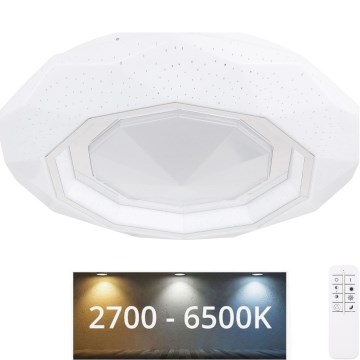 Globo - Iluminação de teto LED com regulação LED/24W/230V 2700-6500K + comando