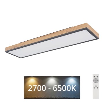 Globo - Iluminação de teto LED com regulação LED/24W/230V 2700-6500K + comando