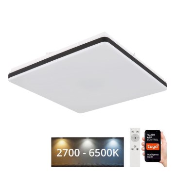 Globo - Iluminação de teto LED com regulação LED/24W/230V 2700-6500K Wi-Fi Tuya + controlo remoto