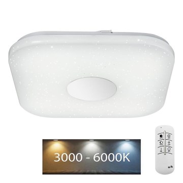 Globo - Iluminação de teto LED com regulação LED/24W/230V 3000-6000K + comando