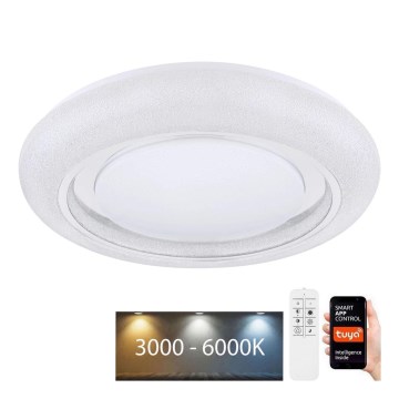 Globo - Iluminação de teto LED com regulação LED/28W/230V 3000-6000K Tuya WiFi + comando