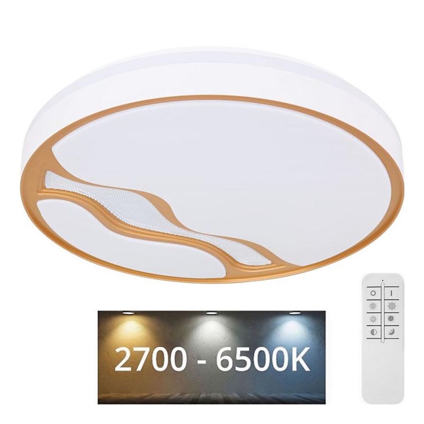 Globo - Iluminação de teto LED com regulação LED/30W/230V 2700K/4000K/6500K + controlo remoto