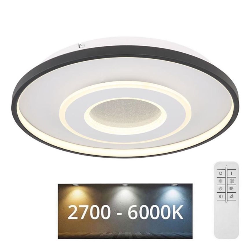 Globo - Iluminação de teto LED com regulação LED/36W/230V 2700-6000K + controlo remoto