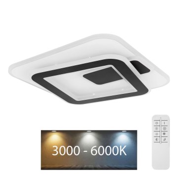 Globo - Iluminação de teto LED com regulação LED/36W/230V 3000-6000K + comando