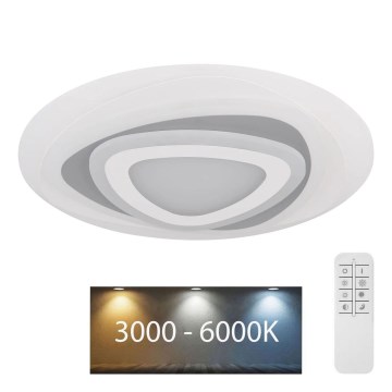 Globo - Iluminação de teto LED com regulação LED/46W/230V 3000-6000K + comando
