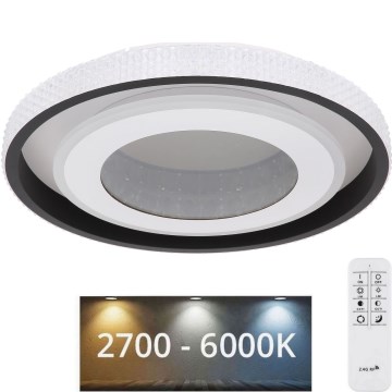 Globo - Iluminação de teto LED com regulação LED/52W/230V 2700-6000K + comando