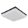 Globo - Iluminação de teto LED LED/12W/230V 4000K 22x22 cm preto