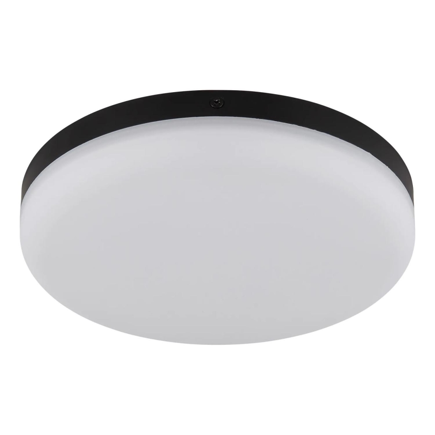 Globo - Iluminação de teto LED LED/12W/230V 4000K diâmetro 22 cm preto