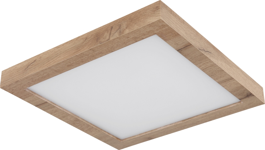 Globo - Iluminação de teto LED LED/16W/230V castanho