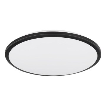 Globo - Iluminação de teto LED LED/18W/230V 3000K diâmetro 35 cm preto