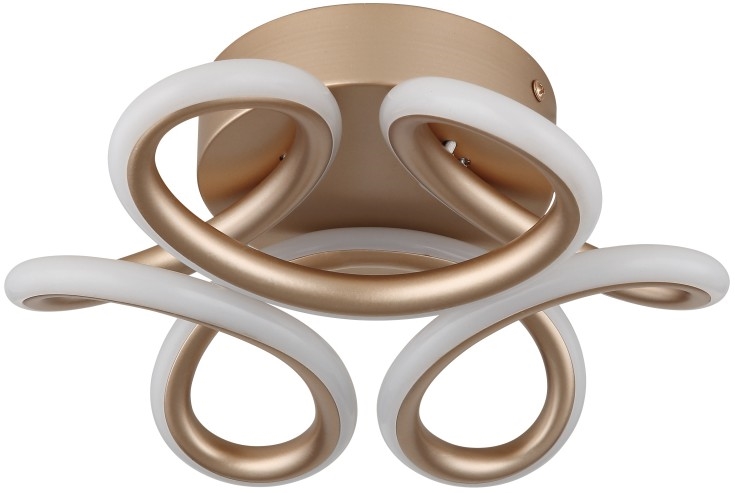 Globo - Iluminação de teto LED LED/24W/230V 2700/4000/6000K diâmetro 26 cm dourado