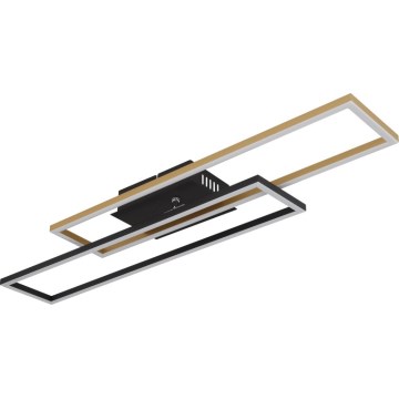 Globo - Iluminação de teto LED LED/30W/230V 3000K 60x80 cm preto/dourado