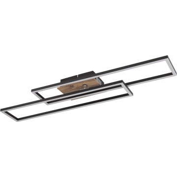 Globo - Iluminação de teto LED LED/30W/230V 3000K 60x80 cm preto