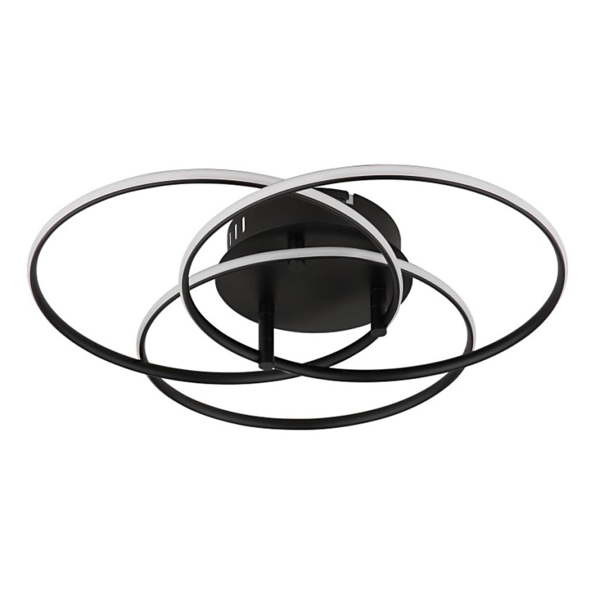 Globo - Iluminação de teto LED LED/40W/230V 4000K diâmetro 45,6 cm preto