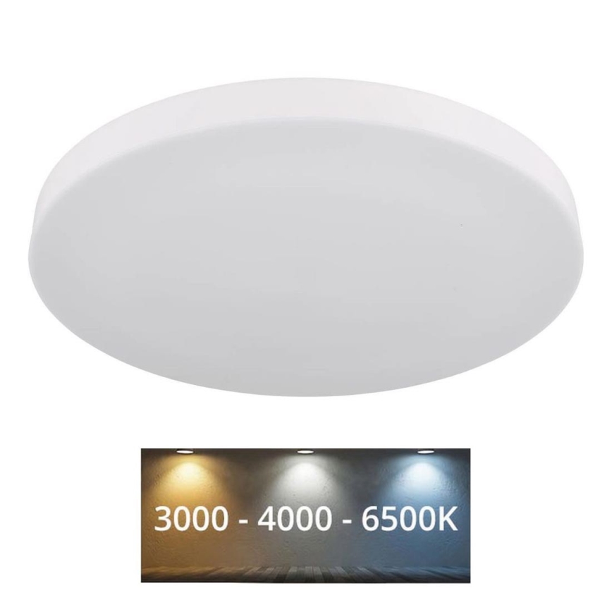 Globo - Iluminação de teto LED LED/50W/230V 3000K/4000K/6500K diâmetro 50 cm branco