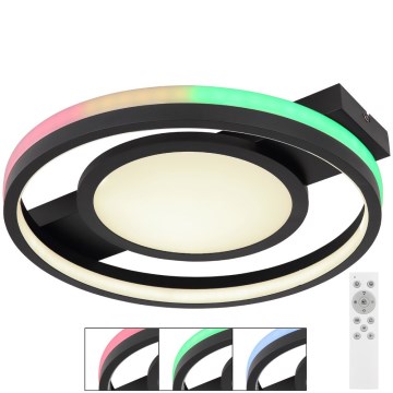 Globo - Iluminação de teto LED RGBW com regulação LED/40W/230V 3000-6500K + controlo remoto