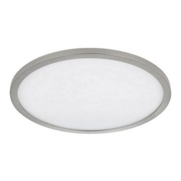 Globo - Iluminação de teto para casa de banho LED com regulação LED/18W/230V diâmetro 29,4 cm IP44 cromado mate