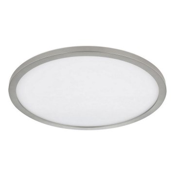 Globo - Iluminação de teto para casa de banho LED com regulação LED/24W/230V diâmetro 42 cm IP44 cromado mate