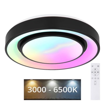 Globo - Iluminação de teto RGBW com regulação LED/24W/230V 3000-6500K+ comando