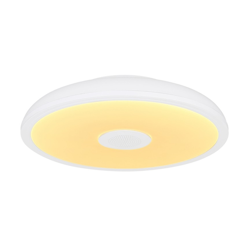 Globo - Iluminação LED RGBW para casa de banho com regulação e altifalante LED/18W/230V 3000-6500K IP44 + comando