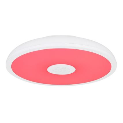 Globo - Iluminação LED RGBW para casa de banho com regulação e altifalante LED/18W/230V 3000-6500K IP44 + comando