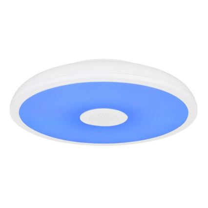 Globo - Iluminação LED RGBW para casa de banho com regulação e altifalante LED/18W/230V 3000-6500K IP44 + comando