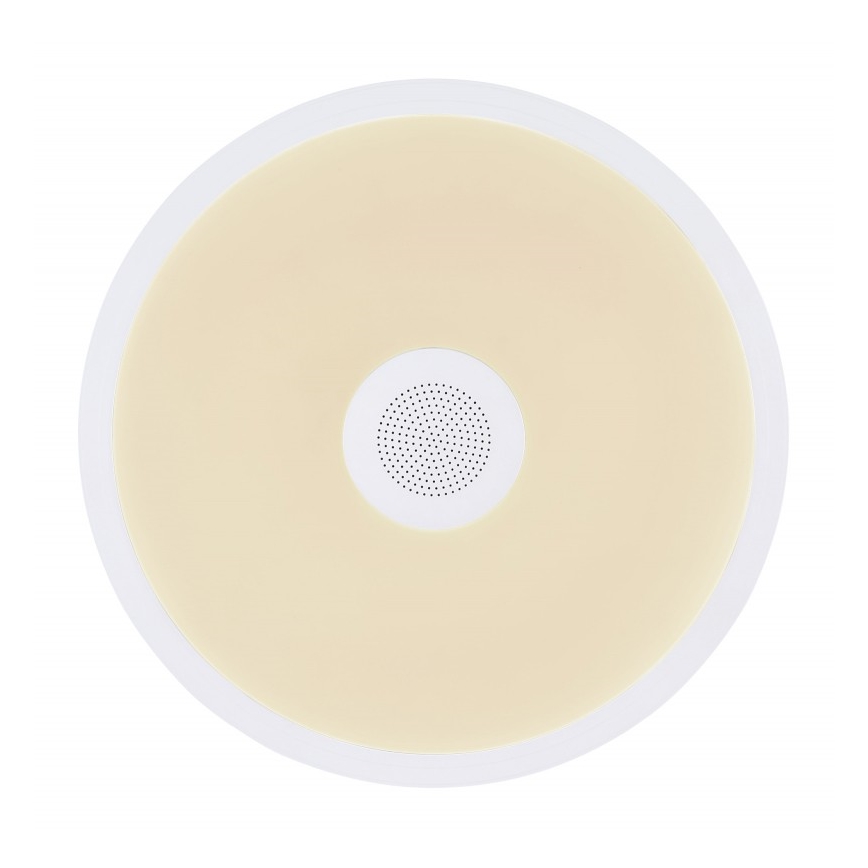 Globo - Iluminação LED RGBW para casa de banho com regulação e altifalante LED/18W/230V 3000-6500K IP44 + comando