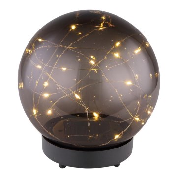 Globo - Iluminação solar LED 20xLED/0,06W/1,2V diâmetro 15 cm IP44