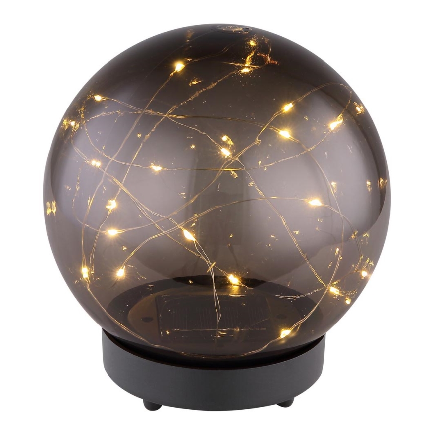 Globo - Iluminação solar LED 20xLED/0,06W/1,2V diâmetro 15 cm IP44