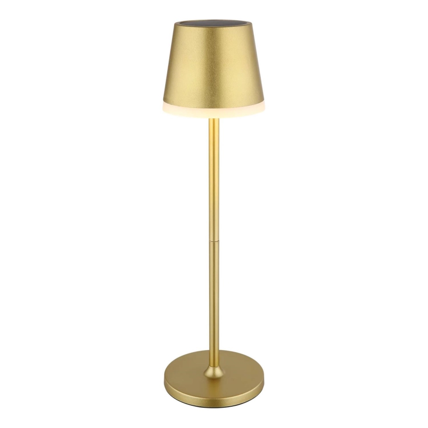 Globo - Iluminação solar LED LED/0,6W/3V 3000K IP44 dourado
