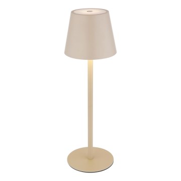 Globo - Lâmpada de mesa exterior LED recarregável com controlo tátil e regulável LED/3W/5V 3000/4000/5000K IP54 1800 mAh