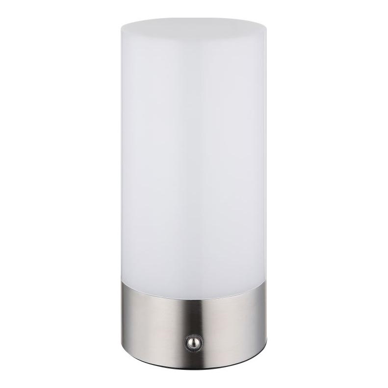 Globo - Lâmpada de mesa exterior tátil dimmável LED RGBW LED/1,8W/5V 1500 mAh IP44 cromo fosco
