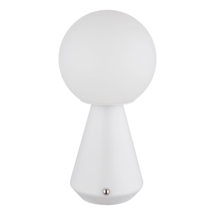 Globo - Lâmpada de mesa exterior tátil LED regulável LED/1,5W/5V 3000/4500/6500K 1800 mAh IP41 branca