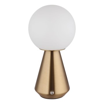 Globo - Lâmpada de mesa exterior tátil LED regulável LED/1,5W/5V 3000/4500/6500K 1800 mAh IP41 cobre