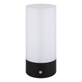 Globo - Lâmpada de mesa exterior tátil LED RGBW regulável LED/1,8W/5V 1500 mAh preta