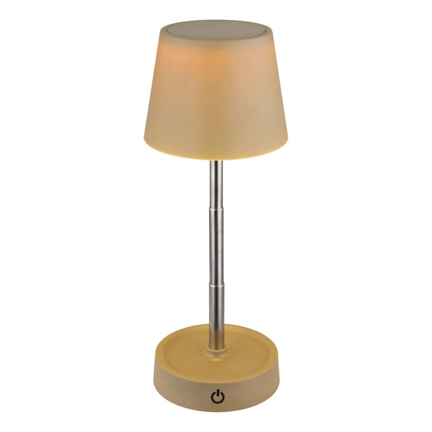 Globo - Lâmpada de mesa LED recarregável com sensor tátil e dimmer LED/1,2W/3V 1200 mAh