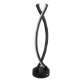 Globo - Lâmpada de mesa tátil LED regulável LED/1W/3,7V 3000K 1800 mAh USB preta