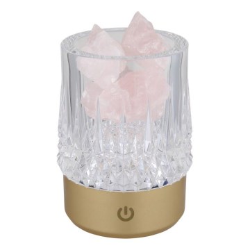 Globo - Lâmpada de mesa tátil LED regulável LED/1W/5V 3000K 1200 mAh dourada
