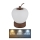 Globo - Lâmpada de mesa tátil LED regulável LED/2W/3,7V 2700K/4000K/6500K 1200 mAh USB castanha