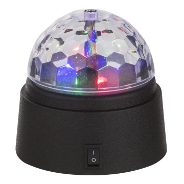 Globo - Lâmpada decorativa LED DISCO 6xLED/0.06W/3xAA