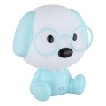 Globo - Lâmpada noturna infantil recarregável LED dimmerizável LED/1W/5V 500 mAh azul