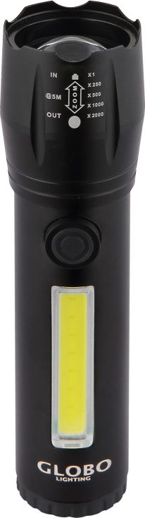 Globo - Lanterna recarregável LED LED/3W/5V + COB/3W 5500K 1200 mAh