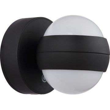 Globo - LED Regulação recarregável táctil iluminação de parede LED/1,4W/5V 1800 mAh preto