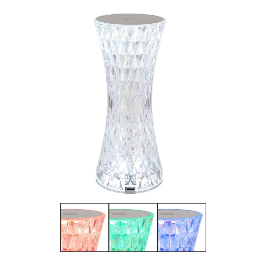 Globo - LED RGB Candeeiro de mesa táctil LED/1W/5V 800 mAh