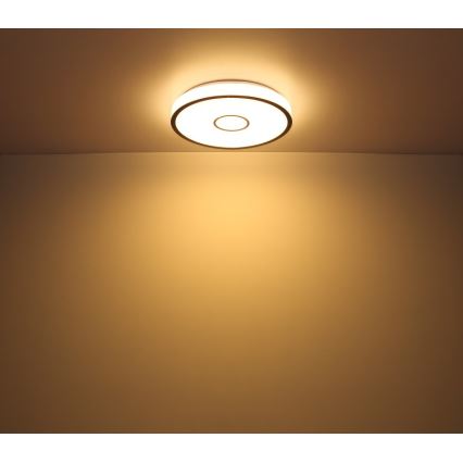 Globo - LED RGB Iluminação de casa de banho com regulação LED/30W/230V IP44 Wi-Fi Tuya + controlo remoto