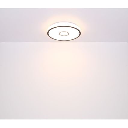 Globo - LED RGB Iluminação de casa de banho com regulação LED/30W/230V IP44 Wi-Fi Tuya + controlo remoto
