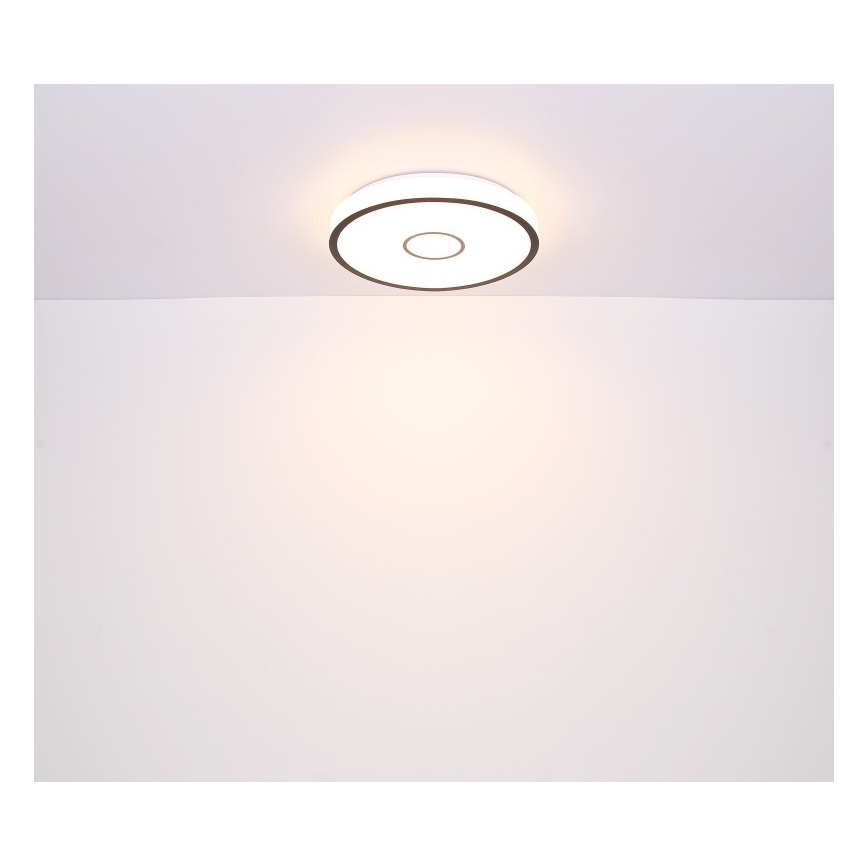 Globo - LED RGB Iluminação de casa de banho com regulação LED/30W/230V IP44 Wi-Fi Tuya + controlo remoto
