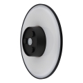 Globo - Luminária de parede LED para exterior LED/15W/230V 3000/4000/6000K diâmetro 25,2 cm IP44 preta