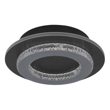 Globo - Luminária de teto LED/12W/230V 3000/4000/6500K diâmetro 20 cm antracite