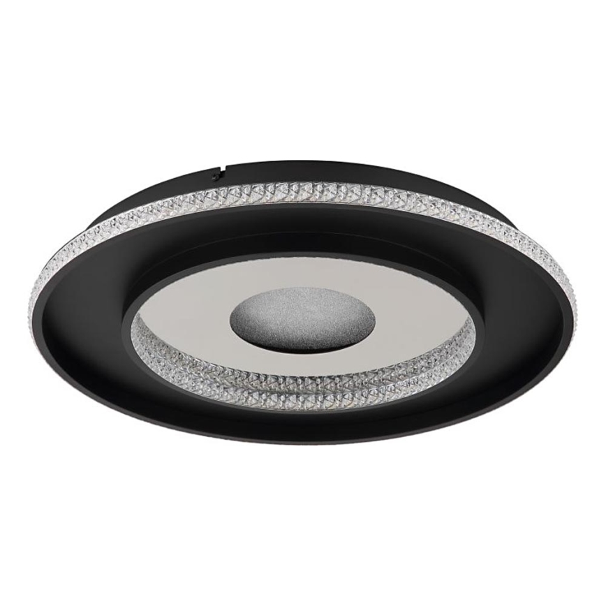 Globo - Luminária de teto LED dimmerizável LED/30W/230V 2700-6500K diâmetro 52,5 cm preta + controlo remoto
